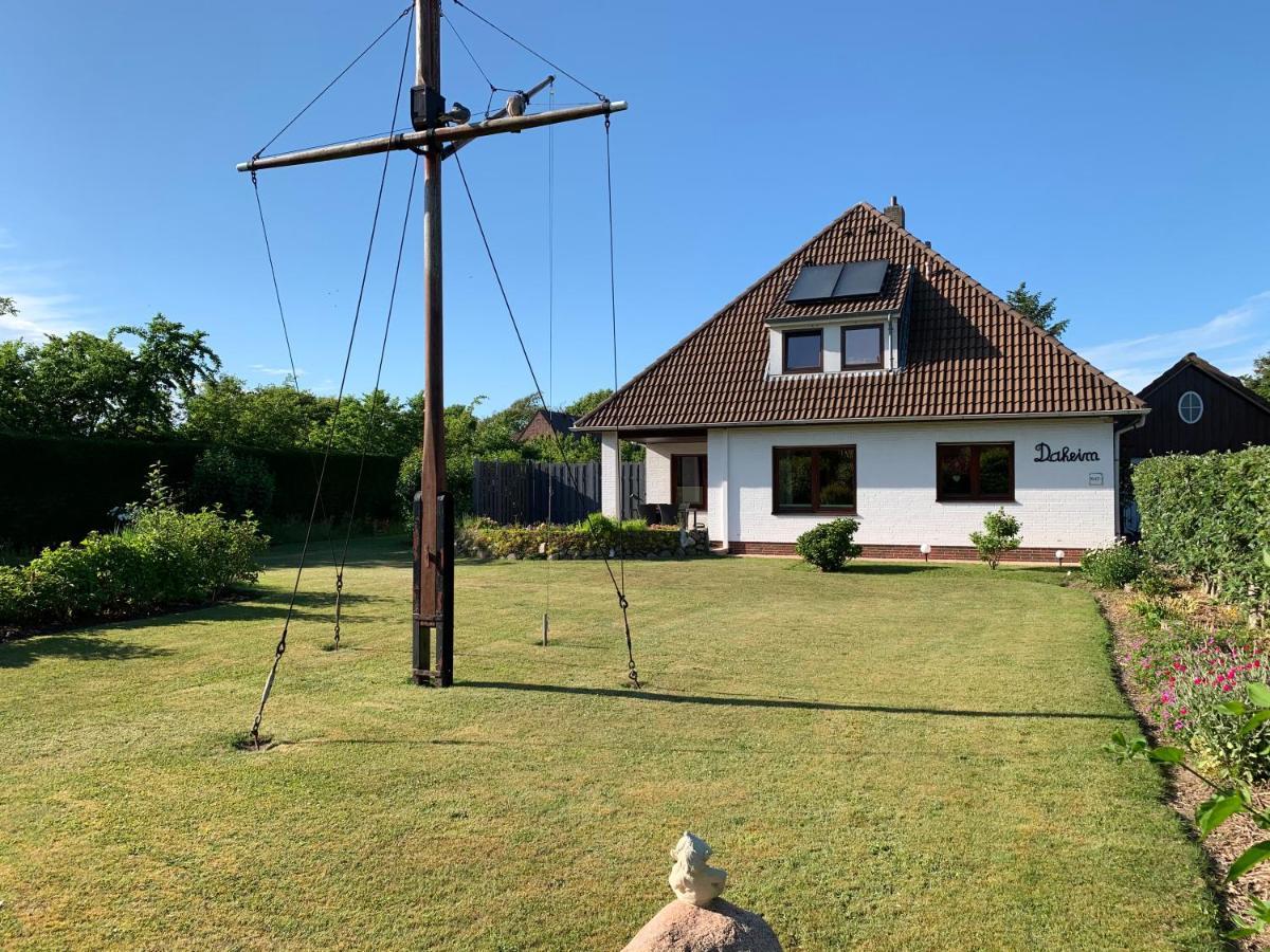Apartamento Haus Daheim Utersum Exterior foto